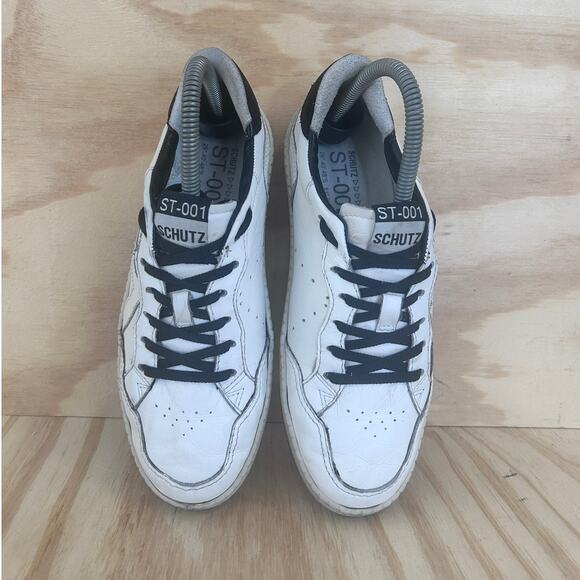 Schutz - ST-001 Flat - Sneakers - White - Women's - 7B - S21853 - Picture 7 of 9